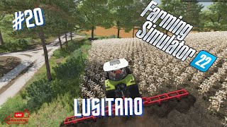 Farm simulator 22 in this series i am building a farm from 0 on the map Lusitano 20 [upl. by Rhoades496]