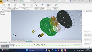 Inventor 2025  Explosionszeichnung für ein MalteserKreuzradgetriebe [upl. by Neve266]