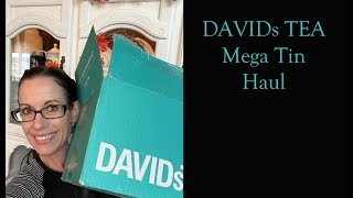 DAVIDs TEA  Mega Tin Haul [upl. by Nawk]