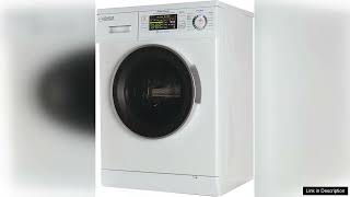 Equator 24 White WasherDryer Combo13 lbs Capacity1200 RPM Review [upl. by Zitah]