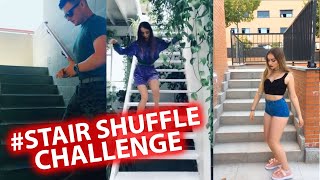 Stair Shuffle Challenge  Best amp FAIL compilation  Musically  TikTok [upl. by Folsom628]