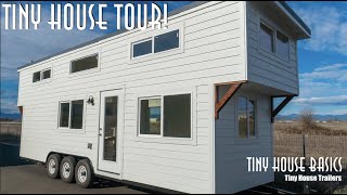 28ft Tiny House With Downstairs Bedroom [upl. by Isteb596]