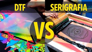 ¿Por qué esta técnica de estampado es mejor para mi negocio SERIGRAFIA VS DTF ¿Cuál elegir [upl. by Eudora]