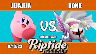 Riptide Prelocal  Grand Finals  JeJaJeJa Kirby Vs Bonk Meta Knight [upl. by Fleming]