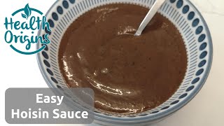 How to make Hoisin Sauce at home  oil free vegan [upl. by Dennett]