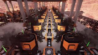 Satisfactory  10  780 Iron Plate Smelting Collum  1 Hour [upl. by Aivatnahs282]