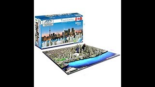 4D Puzzle Cityscape Toronto City Canada [upl. by Swigart]