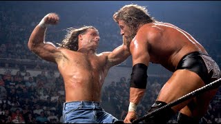 Triple H vs Shawn Michaels SummerSlam 2002 The Most Legendary WWE Fights Ever Ranked [upl. by Petrie157]