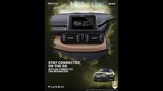 Tata PUNCH Kaziranga Edition  iRA Connected Car Technology [upl. by Aihsotan463]