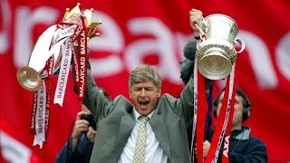 Arsène Wenger  The Invincibles 19962018 Goodbye Arsenal [upl. by Euqininod638]