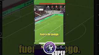 Gol footballmanager futbol videojuego juegos entrenador modocarrera fifa español fm24 eafc [upl. by Magdau]