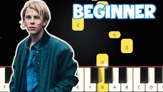 Tom Odell  Another Love  Beginner Piano Tutorial  Easy Piano [upl. by Siramaj]