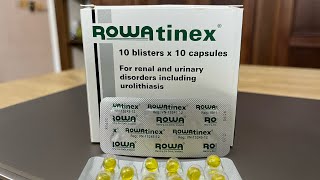 Thuốc Rowatinex phòng và trị sỏi niệu sỏi thận  Rowa Pharmaceuticals Limited [upl. by Dogs]