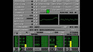 Atari ST Protracker Mods  My Way [upl. by Nauht]