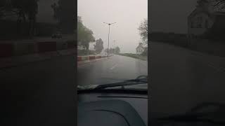 Pluie torrentielle à Tizi ouzou أمطار غزيرة الان في تيزي وزو [upl. by Nonahs760]