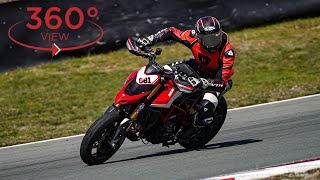 Ducati Hypermotard 950 SP  360°  Rijeka  Rennstrecke [upl. by Figone317]