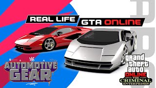 GTAO The Criminal Enterprise  Real Life Vehicles Counterparts [upl. by Linson]