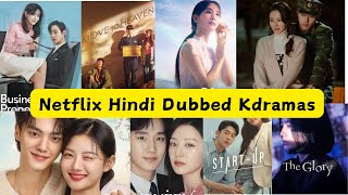 Netflix Hindi dubbed Kdramas [upl. by Nnylsia]