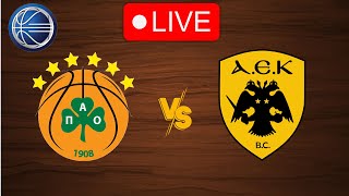 🔴 Live Panathinaikos vs AEK Athens  Live Play By Play Scoreboard [upl. by Long]