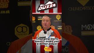 Glen Durrant Changing darts doesnt make you a better player shorts [upl. by Aicerg]