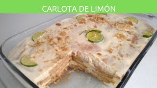 COMO HACER CARLOTA DE LIMÓN [upl. by Corenda671]