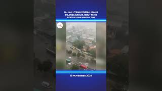 Laluan utama Lembah Klang dilanda banjir ribut petir berterusan hingga 1pm [upl. by Malet935]