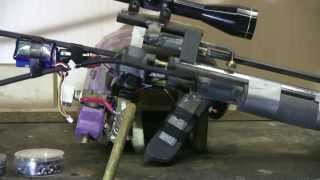 Homemade DIY 22 Air Rifle [upl. by Duhl]