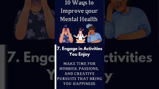 10 Ways to Improve Your Mental Health  Mental Wellness Tips [upl. by Dilan]