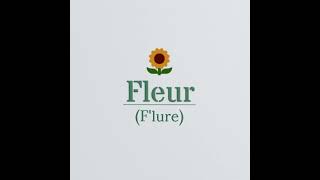 Fleur  The MichifFrench word for quotflowerquot [upl. by Huston]