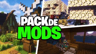 PACK de MODS ESENCIALES para MINECRAFT 121  ¡MODPACK SIN LAG [upl. by Saturday]