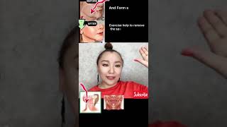 HOW TO LIFT SAGGING JOWLS  SAGGY SKIN faceyoga facemassage antiaging [upl. by Siroved]