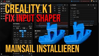 Creality K1 Mainsail installieren amp rooten [upl. by Naitsabas]