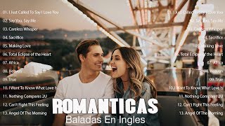 Baladas en ingles cantadas en Español  BALADAS ROMANTICAS EXITOS [upl. by Acireit]