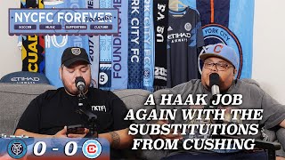 NYCFC FOREVER PODCAST S5 E22  MANY MEN LEFT ON THE BENCH [upl. by Aliuqat209]