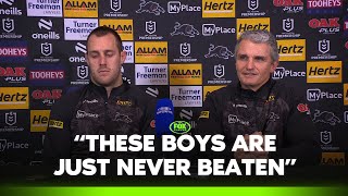 Cleary marvels at Panthers ability to produce a comeback  Penrith Press Conference [upl. by Semadar]