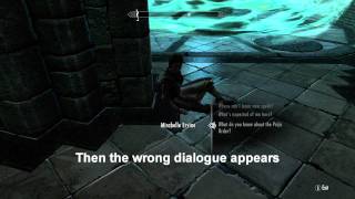 Skyrim  REVEALING THE UNSEEN  GlitchBug [upl. by Sage]