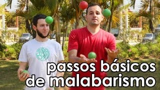 Como fazer malabarismo com 3 bolinhas em 3 passos [upl. by Medlin417]