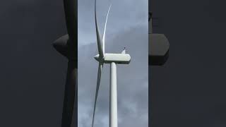 Vestas V10022 Spins before Hurricane Ernesto [upl. by Rosenstein]