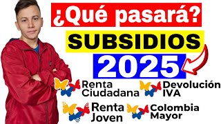 ¿Qué pasará con los subsidios en Colombia en 2025 Descubre las razones [upl. by Mauve]