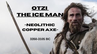 Otzi The Ice Man  Neolithic Copper Axe caveman archeology otzi primitivetechnology survival [upl. by Leizahaj480]