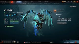 How to Play Visage Dota 2 All Hero Challenge Complete [upl. by Dianuj]