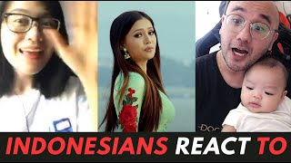 Indonesians React To Lira Lira  Official Eina Fagi Touraga Movie Song Release [upl. by Atalayah]