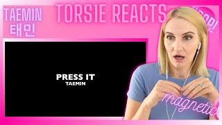 TAEMIN 태민 Press It Highlight Medley Ver1 Reaction MAGNETIC [upl. by Gora]