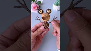 handmaderedflag Lets make a bigmouthed frog for the child to try togetherparentchildcraft [upl. by Acilejna]