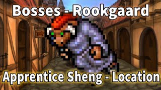 Tibia  Bosses on Rookgaard  Apprentice Sheng 14 [upl. by Atinav]