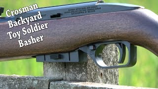 REVIEW Crosman 1077 W Airgun  CO2 Semi Auto  Backyard Plinker [upl. by Claudian976]