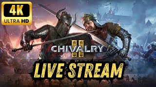 Chivalry 2 Gameplay LIVE  QampA for New Players  1000 LVL [upl. by Ateikan]