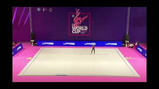 Melaniia Tur Clubs Qual 26900  World Cup Pesaro 2022 [upl. by Inalaehak118]