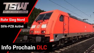 Train sim worldGameplay Ruhr Sieg Nord  Info Prochain DLC PS4 FR [upl. by Tayler]