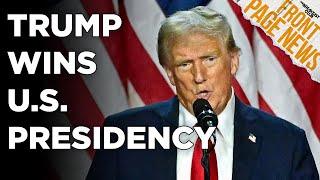 Trump Elected 47th President Of The US Delivers Victory Speech  More [upl. by Innoc435]